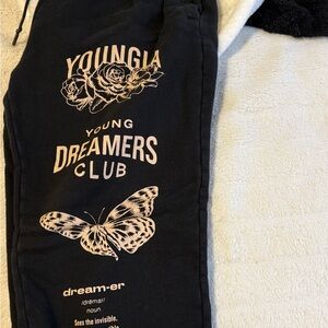 YoungLA Black Sweatpants